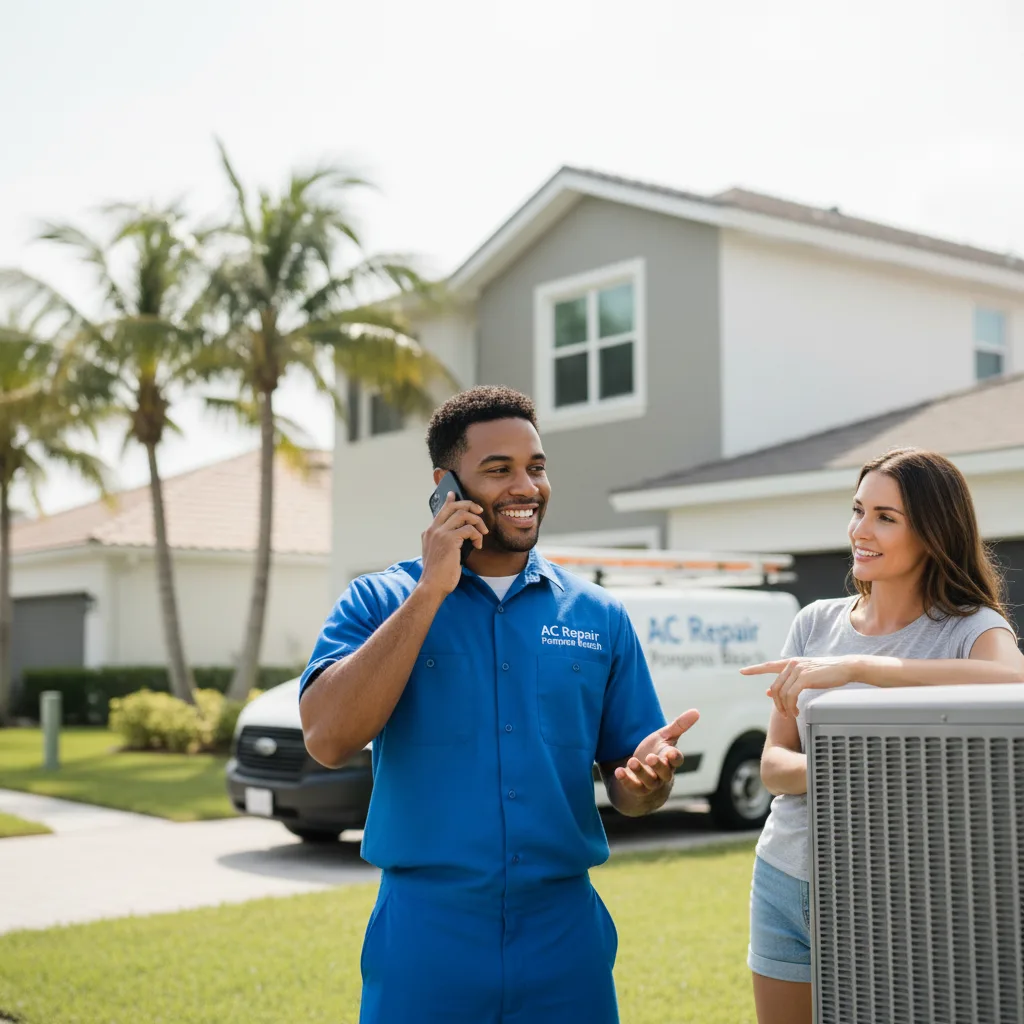 AC Repair Pompano Beach customer support in Kawkawlin